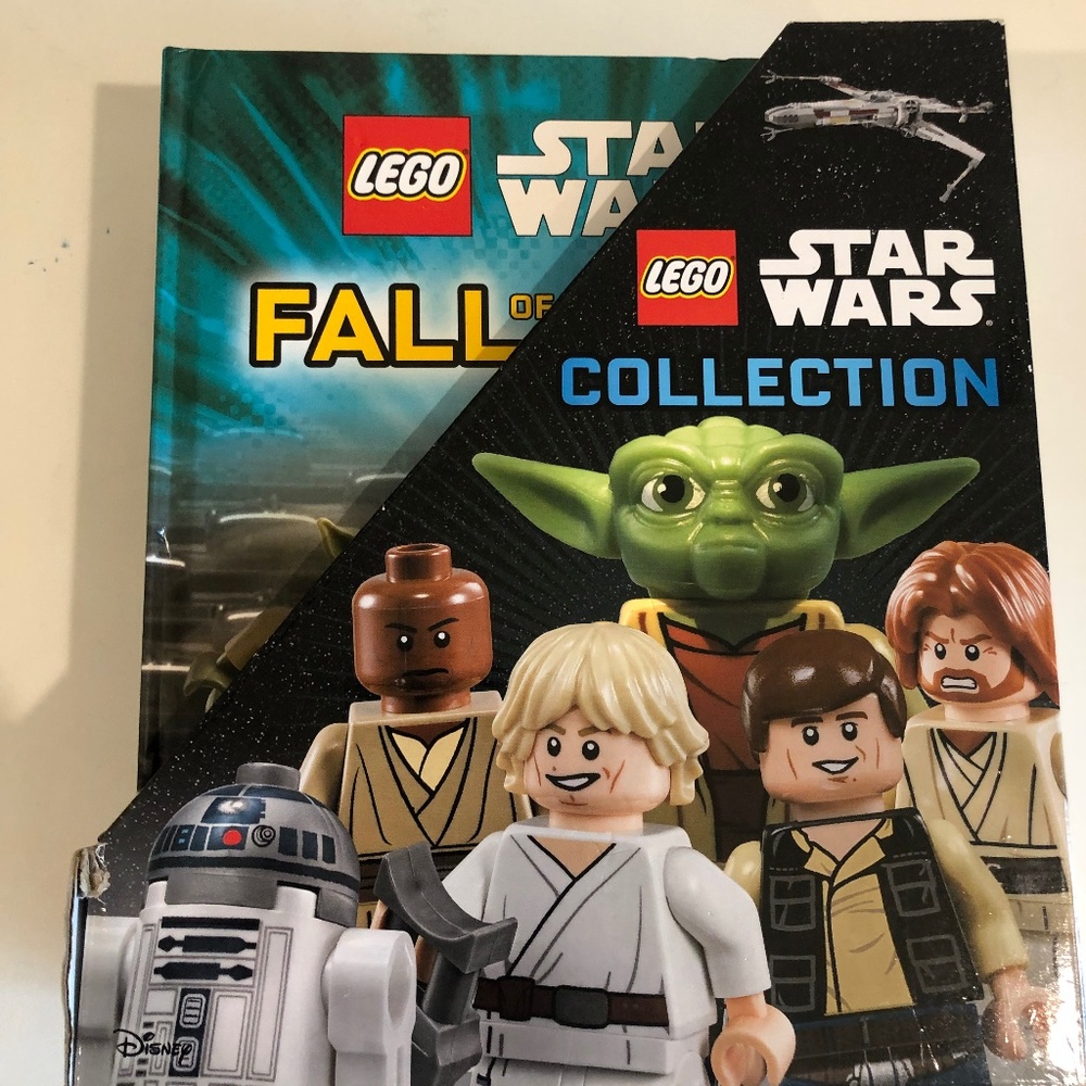 Lego Star Wars book collection